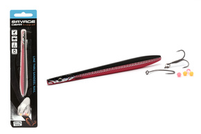 PRZYNĘTA SAVAGE GEAR LINE THRU SANDEEL NAIL - BLACK RED
