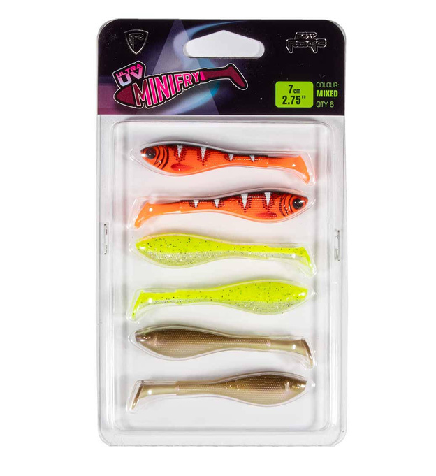 ZESTAW GUM FOX RAGE MINI FRY UV MIXED PACK