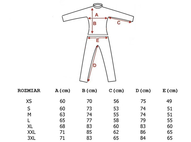 KOMBINEZON TERMICZNY IMAX THERMO SUIT 2cz