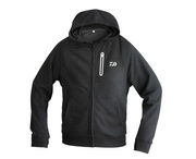 BLUZA Z KAPTUREM CZARNA DAIWA D-VEC