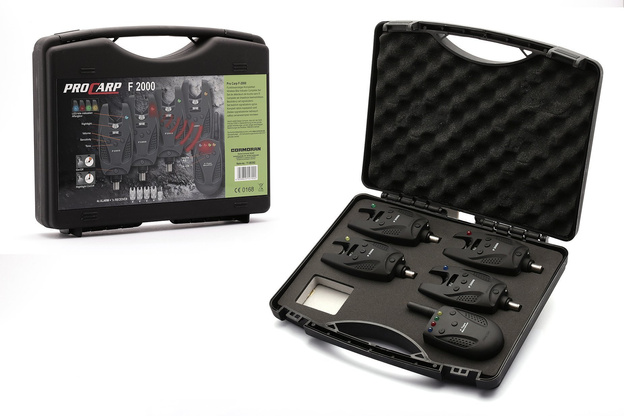 ZESTAW SYGNALIZATORÓW CORMORAN PRO CARP F-2000 4+1