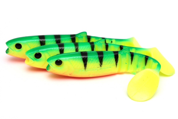 GUMA SAVAGE GEAR CANNIBAL SHAD - FIRETIGER 17,5cm/1szt
