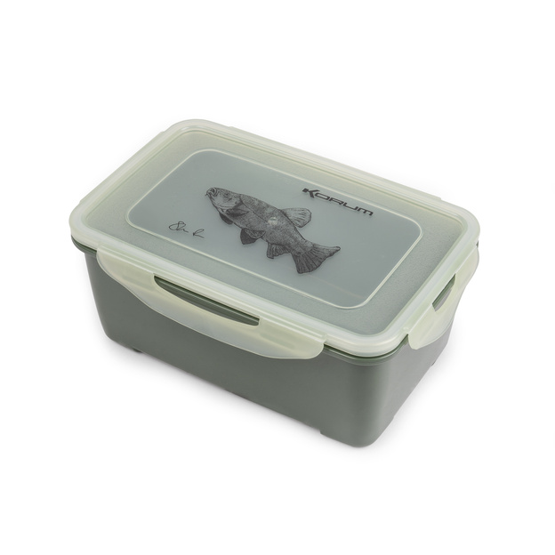 PUDEŁKO LUNCH BOX Z MOTYWEM WĘDKARSKIM KORUM TENCH