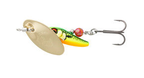 822 - SAVAGE GEAR OBROTÓWKA STICKLEBAIT SPINNER - FIRETIGER GOLD