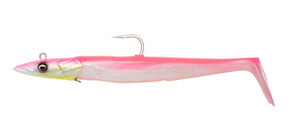 GUMA SAVAGE GEAR SANDEEL V2 BIG GAME 21,5cm/140g - PINK PEARL SILVER