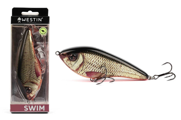 JERK WESTIN SWIM GLIDEBAIT SILENT 12cm/55g - REAL RUDD