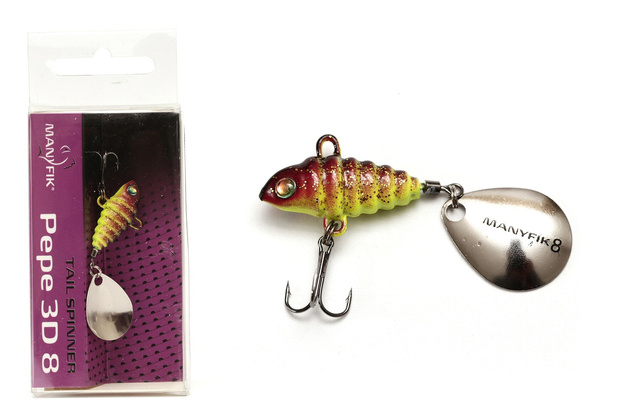 P012 - MANYFIK WIRUJĄCY OGONEK PePe 3D - FIOLET