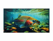 RĘCZNIK DRUKOWANY ZWOLTEX PSTRĄG GOTS 70x140cm