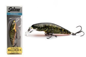 WOBLER SALMO BULLHEAD F - HOT BULLHEAD 6cm