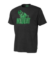 737 - MADCAT KOSZULKA CLONK TEASER - DARK GREY MELANGE