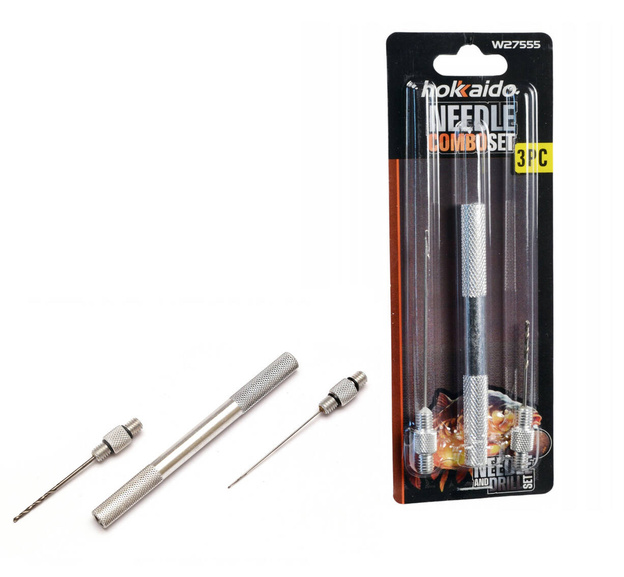 ALUMINIOWY ZESTAW DO KULEK HOKKAIDO - IGŁA I WIERTŁO