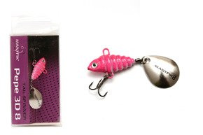 P018 - MANYFIK WIRUJĄCY OGONEK PePe 3D - RÓŻOWY