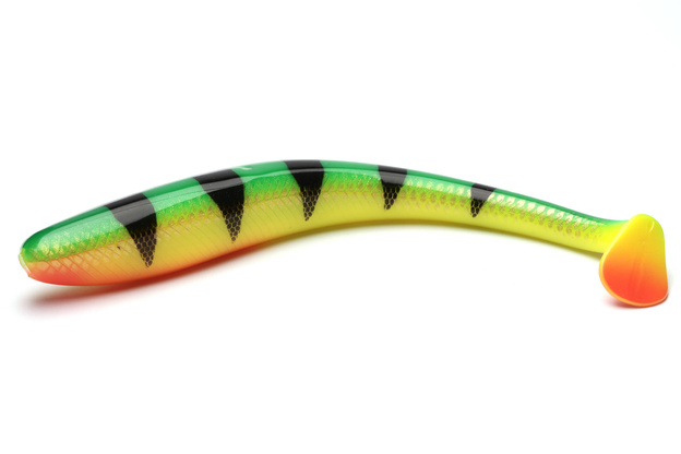GUMA SAVAGE GEAR MONSTER SHAD 18cm - FIRETIGER