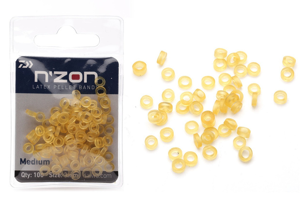 SILIKONOWE OPASKI NA PELLET DAIWA N'ZON M-3mm