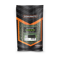 PELLET SONUBAITS MARINE GREEN FEED 8mm/900g
