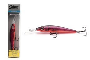 QRS024 - SALMO WOBLER RATTLIN STING DR F 9cm - PURPLE RAIN