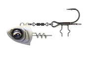 GŁÓWKA SAVAGE GEAR MONSTER VERTICAL HEAD 80g - PEARL WHITE