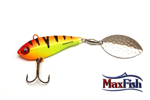 IOL006- MANYFIK WIRUJĄCY OGONEK IWO OL - PERCH FLUO