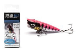 64071 - SAVAGE GEAR 3D MINNOW POPPER 4,3cm-PINK BARRACUDA PHP