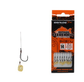 PRZYPONY GENLOG METHOD FEEDER RIG BAND 14/8cm