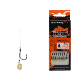 PRZYPONY GENLOG METHOD FEEDER RIG BAND 4/10cm