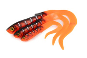 GUMA FOX RAGE SLICK EEL 21cm - UV RED WAKE