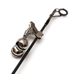 1026043 - MAX DZWONEK WĘDKARSKI PODWÓJNY Z KLIPSEM 1szt