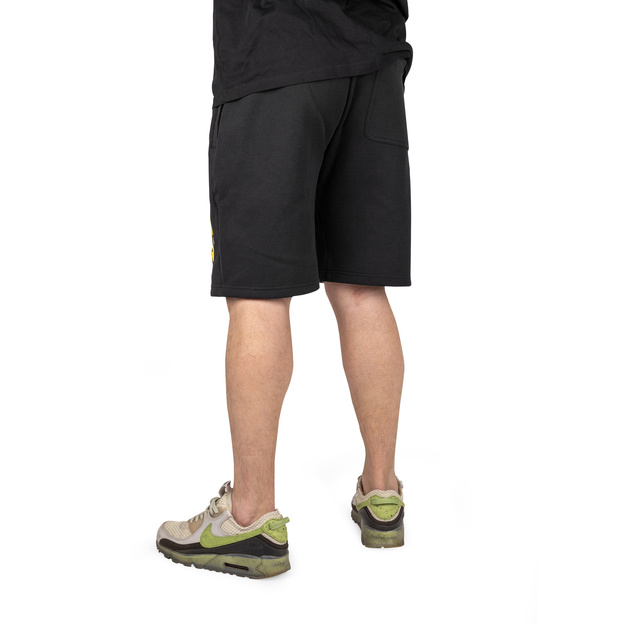 KRÓTKIE SPODENKI BLACK CAT BLACK JOGGERS SHORTS