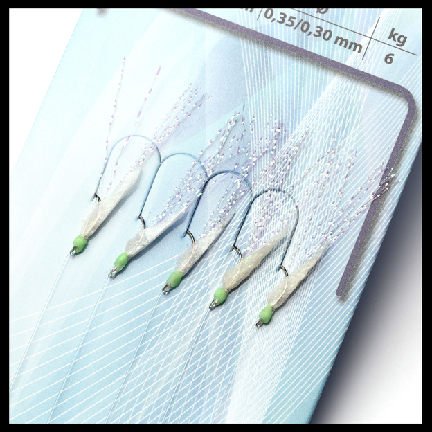 PRZYWIESZKA ŚLEDZIOWA AQUANTIC REAL SKIN RIG 5 - NATURAL 10