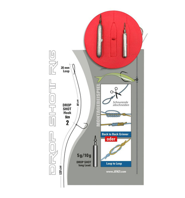 ZESTAW JENZI DROP SHOT - READY TO FISH