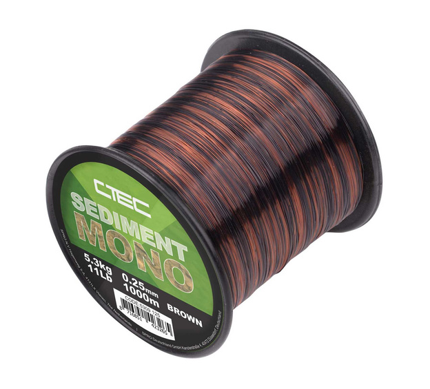 ŻYŁKA SPRO C-TEC SEDIMENT MONO 0,25mm/1000m - BROWN