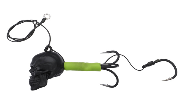 GŁÓWKA FIREBALL MADCAT SKULL WORM JIG 100g