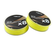 PLECIONKA NECO OCTA BRAID EXPEDITION X8 YELLOW 0.14mm/150m
