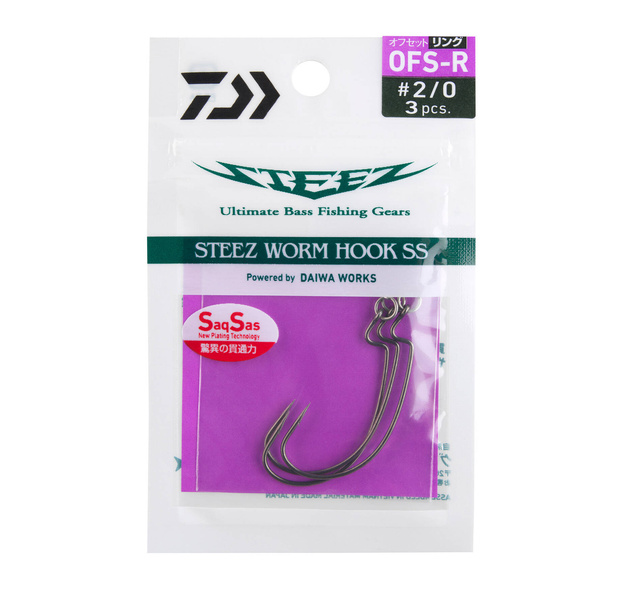 HACZYKI DAIWA STEEZ WORM SS OFS-R 3/0-3szt