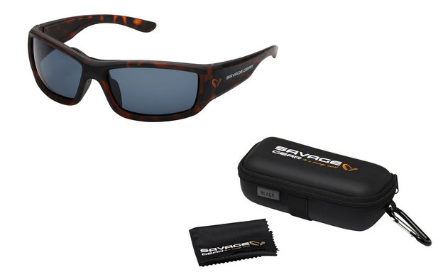 OKULARY POLARYZACYJNE SAVAGE GEAR SAVAGE2 PŁYWAJĄCE - BLACK