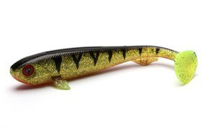GUMAN FOX RAGE SUPER SLICK SHAD 18cm - PERCH UV