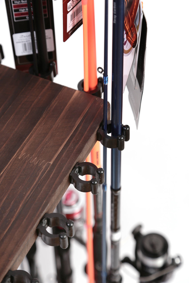 OBROTOWY DREWNIANY STOJAK NA 16 WĘDEK