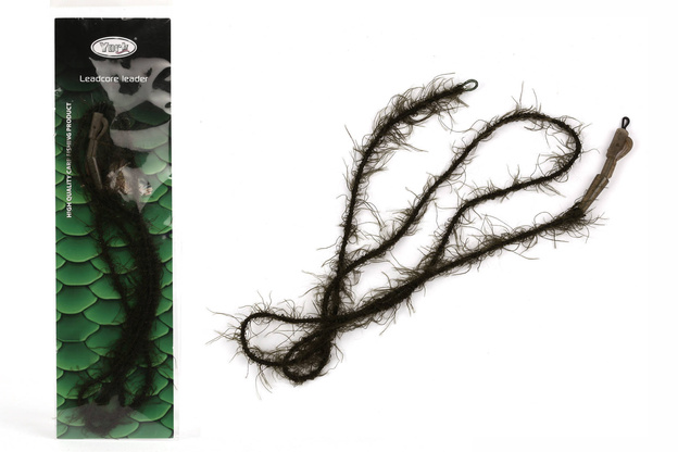 GOTOWY PRZYPON YORK LEADCORE Z KRĘTLIKIEM QUICK 77cm