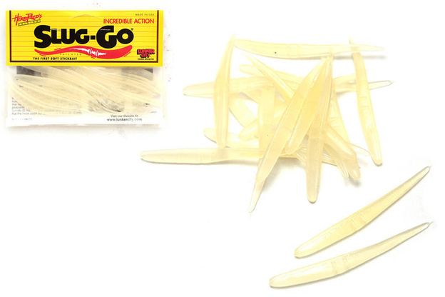 GUMA LUNKER CITY SLUG-GO 3" GLOW -20szt