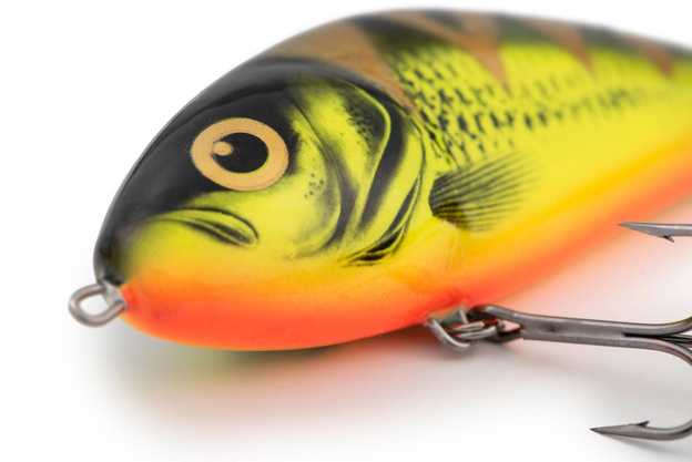 WOBLER SALMO FATSO SINKING 14cm - MAT TIGER