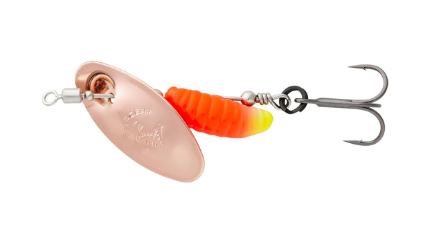 OBROTÓWKA SAVAGE GEAR GRUB SPINNERS - COPPER RED YELLOW