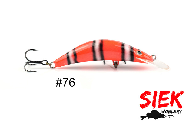 WOBLER SIEK BANAN 7cm - 76