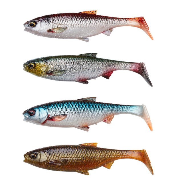 ZESTAW GUM SAVAGE GEAR 3D RIVER ROACH CLEAR WATER MIX 14cm