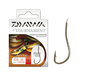 HACZYKI Z PRZYPONEM DAIWA TOURNAMENT WĘGORZ NR.2/10szt