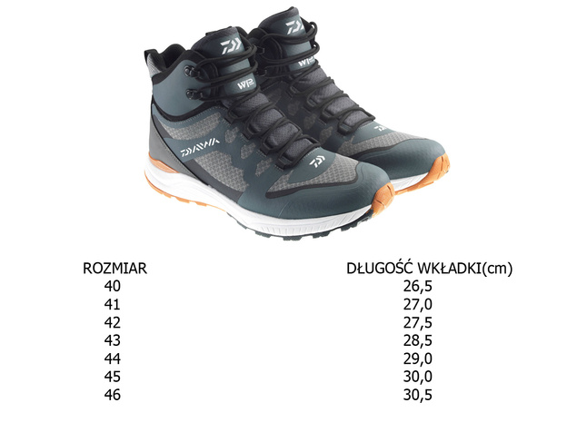 BUTY WĘDKARSKIE DAIWA D-VEC WP100