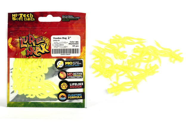 LSVB2-001 - LURE MAX OPAKOWANIE GUM VOODOO BUG 001 - 5cm/10szt