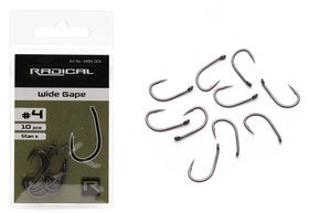 4484 - RADICAL HACZYKI KARPIOWE WIDE GAPE 10szt