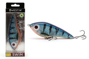 JERK WESTIN SWIM GLIDEBAIT 13,5cm/86g - 3D WATER