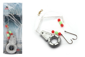 1021001 - MAX MORSKI PRZYPON SURFCASTINGOWY Z CIĘŻARKIEM 90g