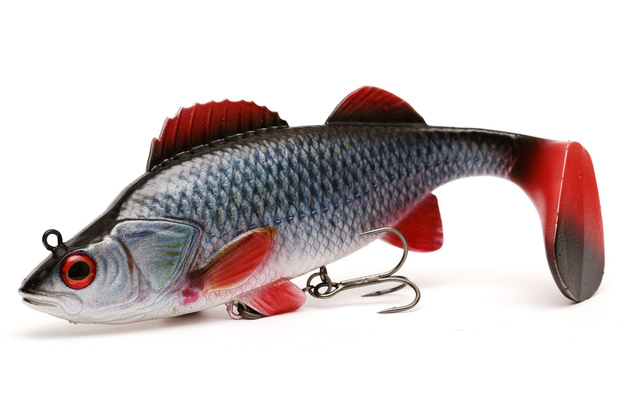6020 - DAM GUMA EFFZETT NATURAL PERCH PADDLE TAIL - ROACH